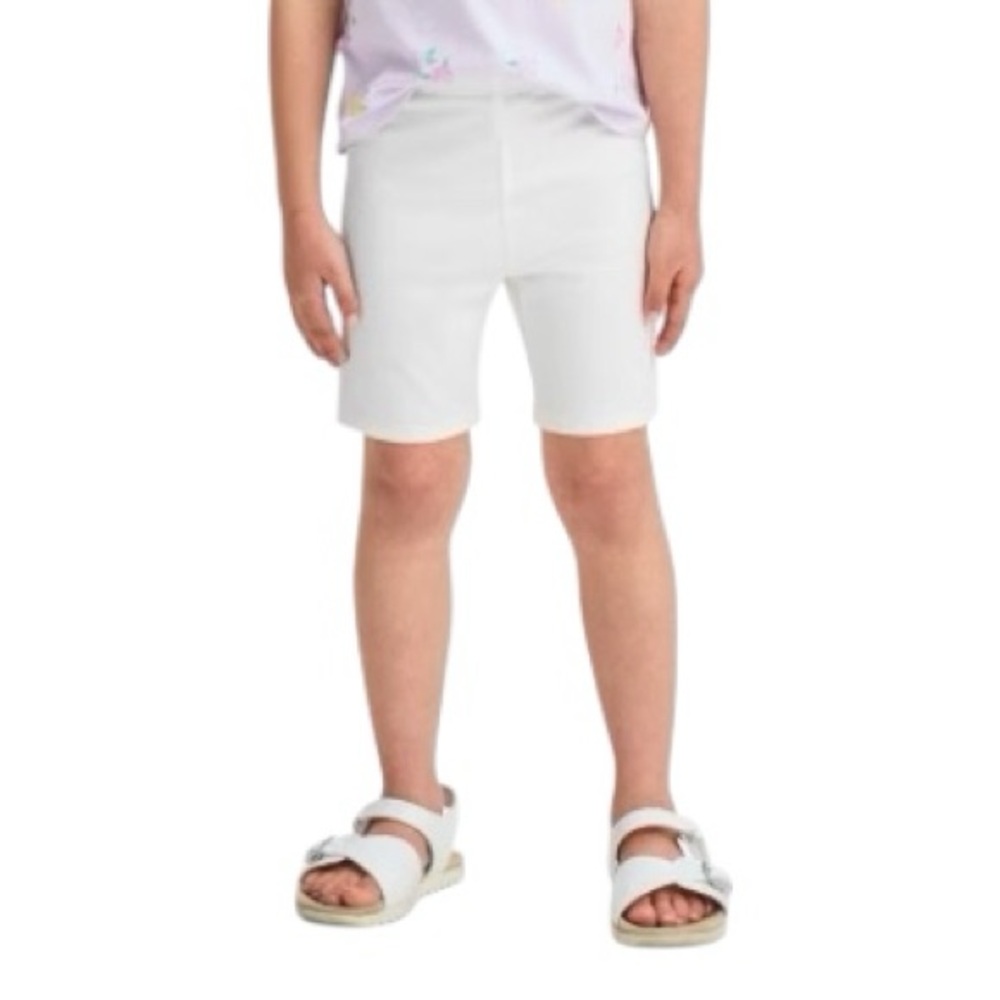 Cat & Jack White Biker Shorts